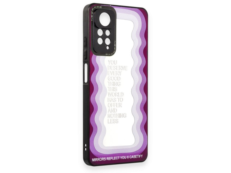 Newface Xiaomi Redmi Note 11 Pro Kılıf Mirror Desenli Kapak - Mirror - 5