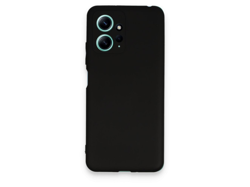 Newface Xiaomi Redmi Note 12 4G Kılıf First Silikon - Siyah