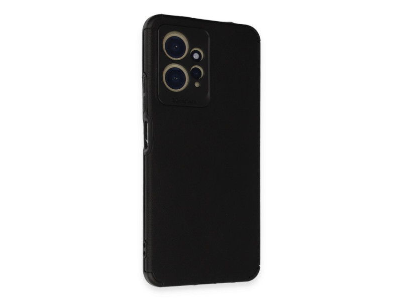 Newface Xiaomi Redmi Note 12 4G Kılıf Loop Deri Silikon - Siyah
