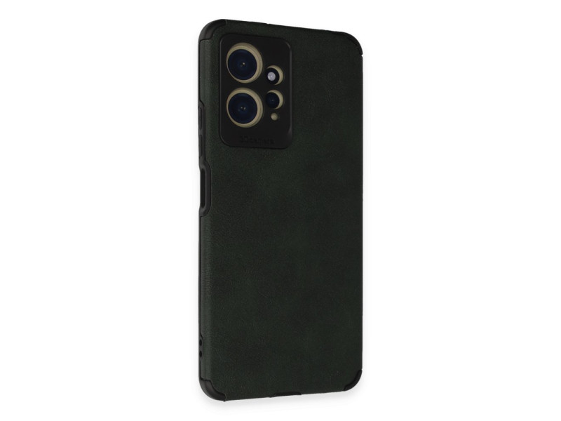 Newface Xiaomi Redmi Note 12 4G Kılıf Loop Deri Silikon - Yeşil