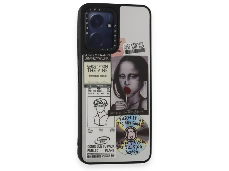 Newface Xiaomi Redmi Note 12 4G Kılıf Mirror Desenli Kapak - Mirror - 2