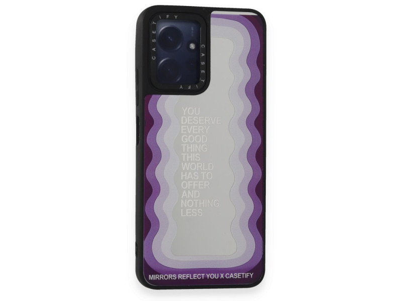 Newface Xiaomi Redmi Note 12 4G Kılıf Mirror Desenli Kapak - Mirror - 5