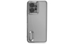 Newface Xiaomi Redmi Note 12 4G Kılıf Slot Silikon - Gümüş