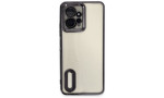Newface Xiaomi Redmi Note 12 4G Kılıf Slot Silikon - Siyah