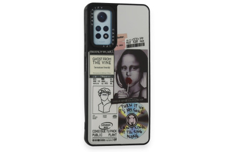 Newface Xiaomi Redmi Note 12 Pro 4G Kılıf Mirror Desenli Kapak - Mirror - 2