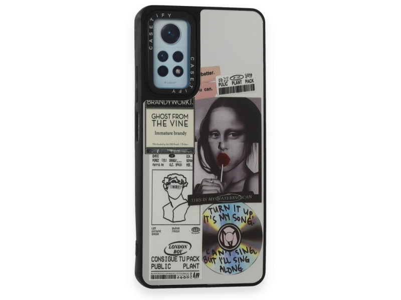 Newface Xiaomi Redmi Note 12 Pro 4G Kılıf Mirror Desenli Kapak - Mirror - 2
