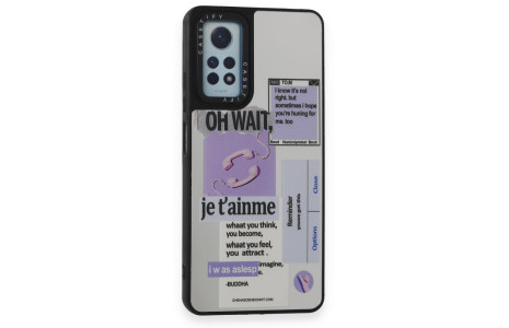 Newface Xiaomi Redmi Note 12 Pro 4G Kılıf Mirror Desenli Kapak - Mirror - 4