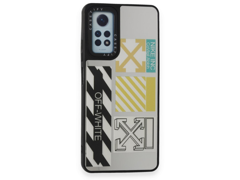 Newface Xiaomi Redmi Note 12 Pro 4G Kılıf Mirror Desenli Kapak - Mirror - 6