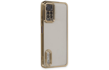 Newface Xiaomi Redmi Note 12 Pro 4G Kılıf Slot Silikon - Gold