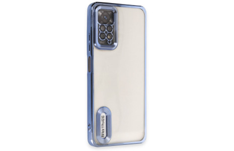 Newface Xiaomi Redmi Note 12 Pro 4G Kılıf Slot Silikon - Sierra Blue