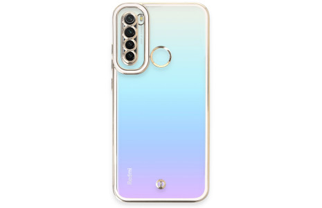 Newface Xiaomi Redmi Note 8 Kılıf Liva Lens Silikon - Beyaz