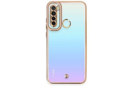 Newface Xiaomi Redmi Note 8 Kılıf Liva Lens Silikon - Pudra