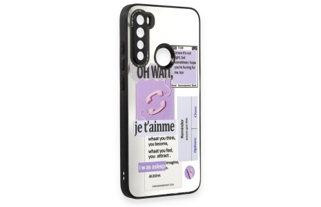 Newface Xiaomi Redmi Note 8 Kılıf Mirror Desenli Kapak - Mirror - 4