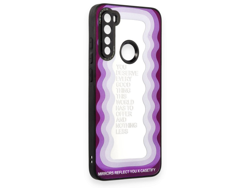 Newface Xiaomi Redmi Note 8 Kılıf Mirror Desenli Kapak - Mirror - 5