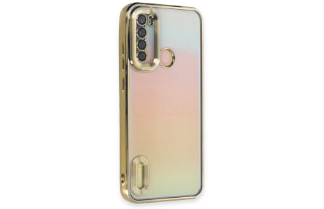 Newface Xiaomi Redmi Note 8 Kılıf Slot Silikon - Gold