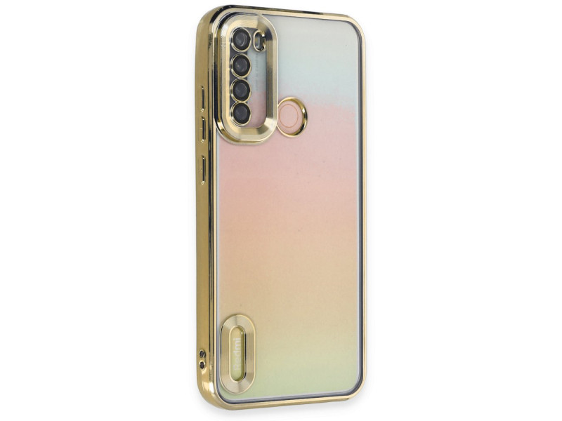 Newface Xiaomi Redmi Note 8 Kılıf Slot Silikon - Gold
