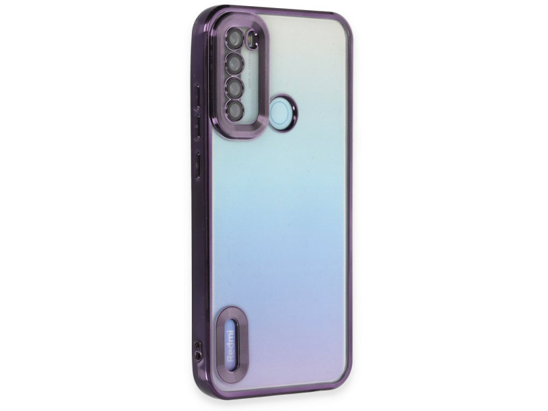 Newface Xiaomi Redmi Note 8 Kılıf Slot Silikon - Mor