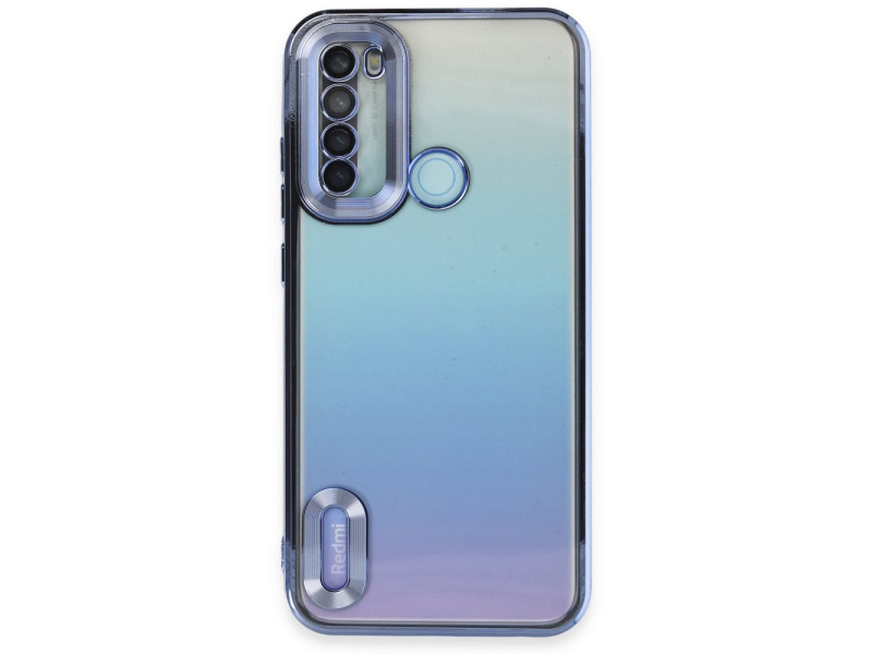 Newface Xiaomi Redmi Note 8 Kılıf Slot Silikon - Sierra Blue