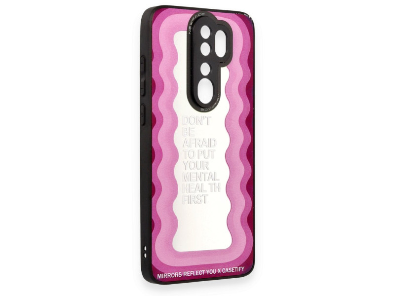 Newface Xiaomi Redmi Note 8 Pro Kılıf Mirror Desenli Kapak - Mirror - 11