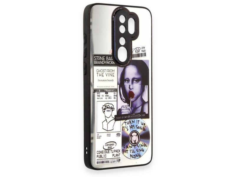 Newface Xiaomi Redmi Note 8 Pro Kılıf Mirror Desenli Kapak - Mirror - 2