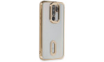 Newface Xiaomi Redmi Note 8 Pro Kılıf Slot Silikon - Gold