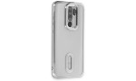 Newface Xiaomi Redmi Note 8 Pro Kılıf Slot Silikon - Gümüş