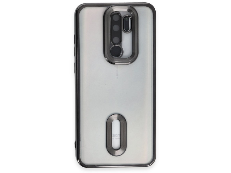 Newface Xiaomi Redmi Note 8 Pro Kılıf Slot Silikon - Siyah