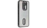Newface Xiaomi Redmi Note 8 Pro Kılıf Slot Silikon - Siyah