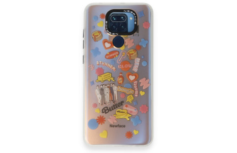 Newface Xiaomi Redmi Note 9 Kılıf Estoril Desenli Kapak - Estoril - 16