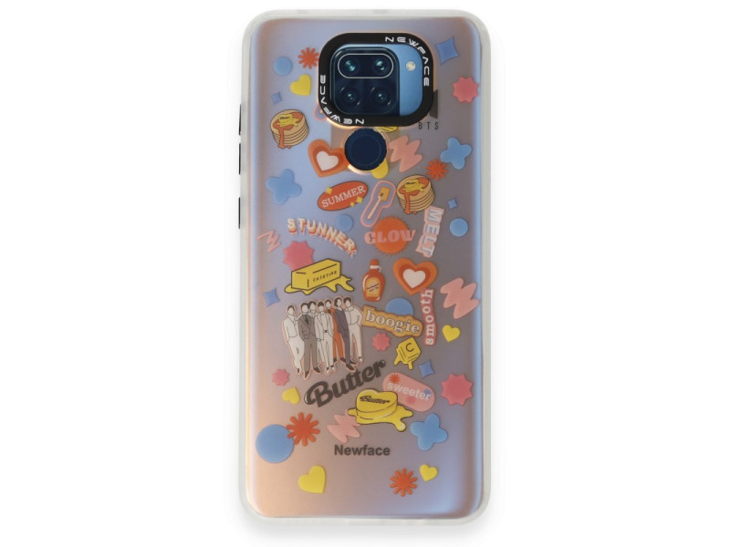 Newface Xiaomi Redmi Note 9 Kılıf Estoril Desenli Kapak - Estoril - 16