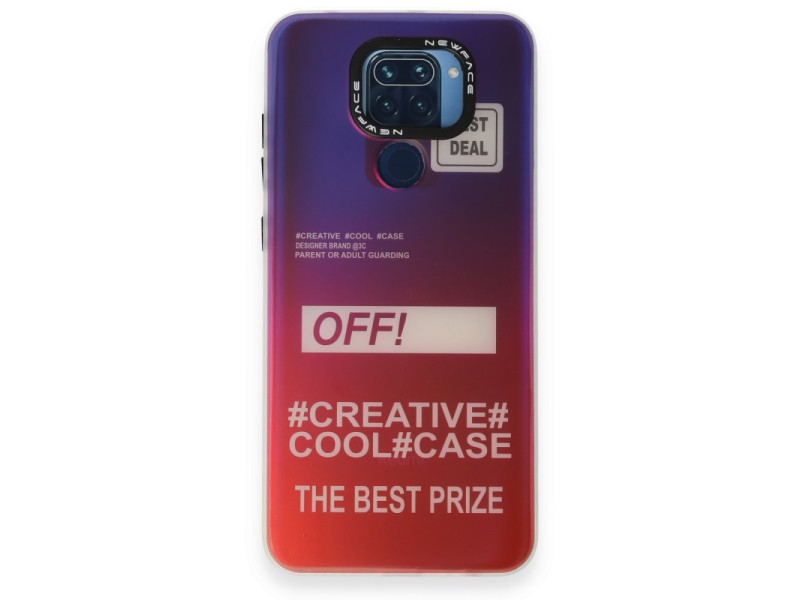 Newface Xiaomi Redmi Note 9 Kılıf Estoril Desenli Kapak - Estoril - 9