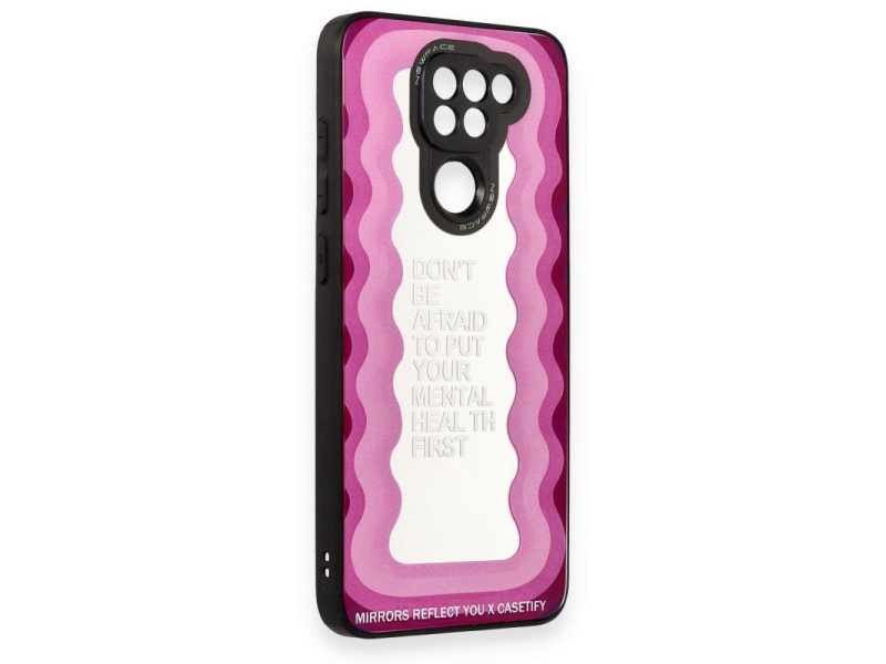 Newface Xiaomi Redmi Note 9 Kılıf Mirror Desenli Kapak - Mirror - 11