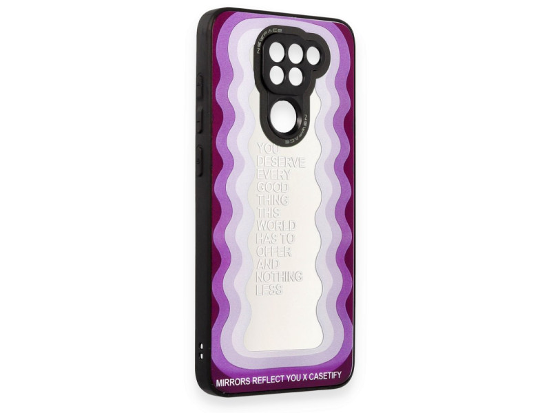Newface Xiaomi Redmi Note 9 Kılıf Mirror Desenli Kapak - Mirror - 5