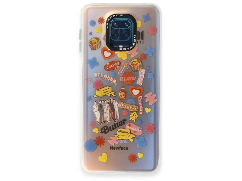 Newface Xiaomi Redmi Note 9 Pro Kılıf Estoril Desenli Kapak - Estoril - 16