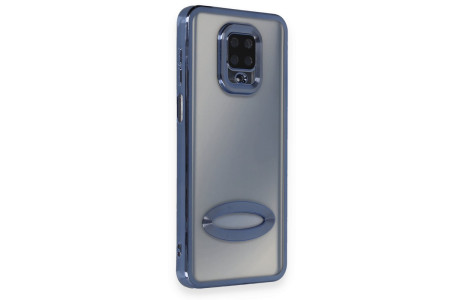 Newface Xiaomi Redmi Note 9 Pro Kılıf Slot Silikon - Sierra Blue