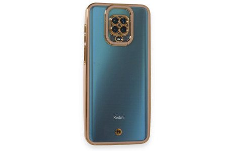 Newface Xiaomi Redmi Note 9S Kılıf Liva Lens Silikon - Pudra
