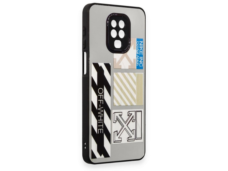 Newface Xiaomi Redmi Note 9S Kılıf Mirror Desenli Kapak - Mirror - 6