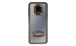 Newface Xiaomi Redmi Note 9S Kılıf Slot Silikon - Gold