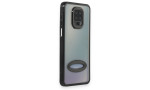 Newface Xiaomi Redmi Note 9S Kılıf Slot Silikon - Siyah