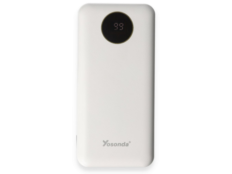 Yosonda A67 4in1 20.000 mAh Powerbank - Beyaz
