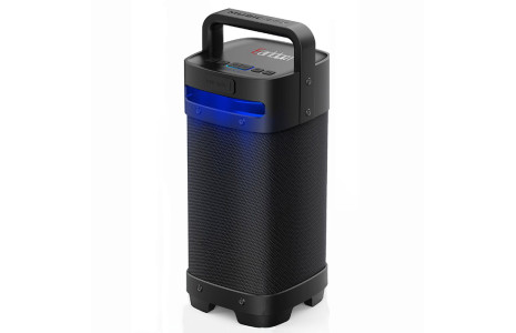 Earldom A14 RGB Işıklı Radyolu Bluetooth Kablosuz Hoparlör - Siyah