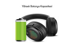 Earldom BH42 Kafaüstü Gaming Bluetooth Kulaklık - Siyah