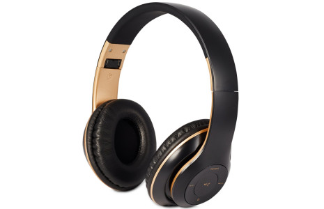 Earldom BH43 Katlanabilir Kafaüstü Bluetooth Kulaklık - Siyah