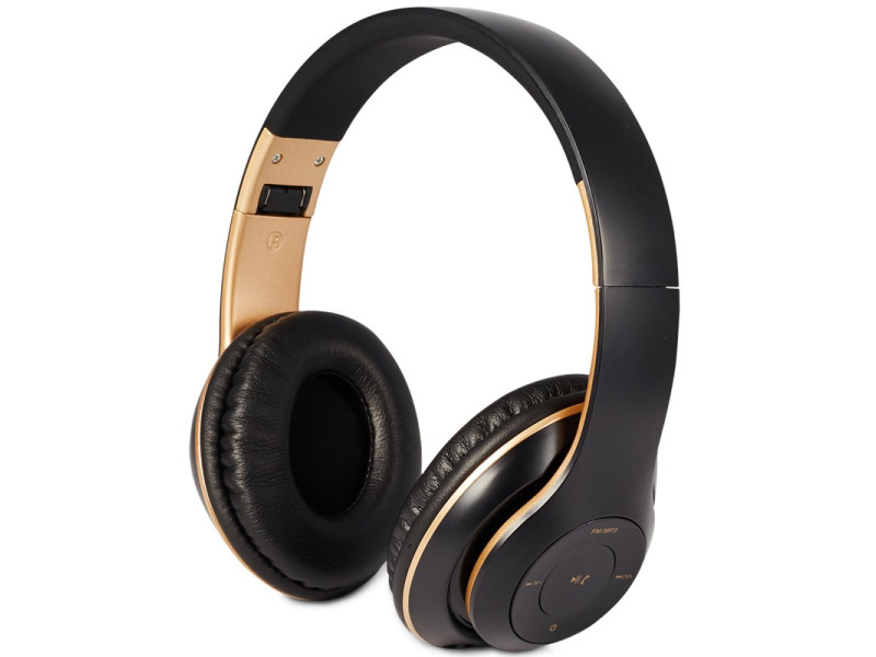 Earldom BH43 Katlanabilir Kafaüstü Bluetooth Kulaklık - Siyah