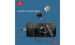 Earldom E67 Lightning Kablolu Kulaklık - Gümüş