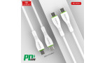 Earldom EC-151C PD 60W Type-C to Type-C 1M Hızlı Şarj Kablosu - Beyaz