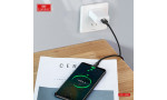 Earldom EC-160i 2.4A Lightning 1M Hızlı Şarj Kablosu - Siyah