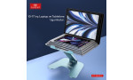 Earldom EH201 Ayarlanabilir Metal Laptop ve Tablet Standı - Gümüş