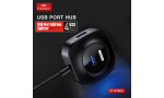 Earldom HUB06 Tak Çalıştır 4 Adet Usb 2.0 Çıkışlı Usb Çoklayıcı - Siyah