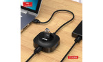 Earldom HUB06 Tak Çalıştır 4 Adet Usb 2.0 Çıkışlı Usb Çoklayıcı - Siyah